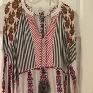 Sundance Maxi Dress, Size S, multi color